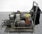 Used Stainless Steel Waukesha rotary lobe pump, model 30,