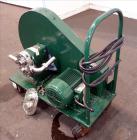 Used Waukesha Rotary Positive Displacement Pump, Model 030, 316 Stainless Steel. Approximately 36 gallons per minute at 100 psi at 600 rpm capacity. 2