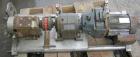 USED: Waukesha rotary positive displacement pump, model 030, 316stainless steel. Approximate capacity 36 gallons per minute at 600rpm. 1-1/2