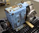 Used Waukesha Rotary Positive Displacement Pump, Model 320, Stainless Steel.
