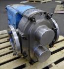 Used Waukesha Rotary Positive Displacement Pump, Model 320, Stainless Steel.