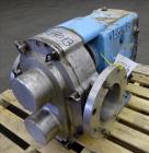Used Waukesha Rotary Positive Displacement Pump, Model 320, Stainless Steel.