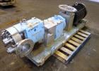 Used Waukesha Rotary Positive Displacement Pump, Model 320, 316 Stainless Steel