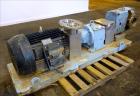Used Waukesha Rotary Positive Displacement Pump, Model 320, 316 Stainless Steel