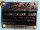 Used Waukesha Rotary Positive Displacement Pump, Model 320, 316 Stainless Steel