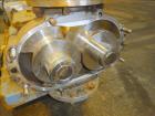Used Waukesha Rotary Positive Displacement Pump, Model 320, 316 Stainless Steel