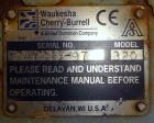 Used Waukesha Rotary Positive Displacement Pump, Model 320, 316 Stainless Steel