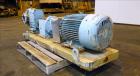 Used Waukesha Rotary Positive Displacement Pump, Model 320, 316 Stainless Steel. Approximately 450 gallons per minute at 200 psi at 600 rpm capacity, (0.754) gallon displacement per revolution. 6