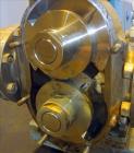 Used Waukesha Rotary Positive Displacement Pump, Model 320, 316 Stainless Steel. Approximately 450 gallons per minute at 200 psi at 600 rpm capacity, (0.754) gallon displacement per revolution. 6