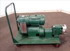 Used Stainless Steel Waukesha CDL Rotary Positive Displacement Pump, Model 4050