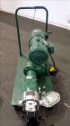 Used Stainless Steel Waukesha CDL Rotary Positive Displacement Pump, Model 4050