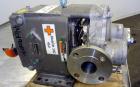 Used- Stainless Steel Waukesha Universal Industrial Rotary Positive Displacement