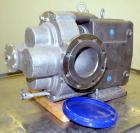 Unused- Waukesha Universal Industrial Rotary Positive Displacement Pump Head Only, Model 5080, 316 Stainless Steel. Approximately 450 gallons per minute at 200 psi at 600 rpm.  0.75 Gallons displacem...
