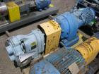 Used Waukesha Rotary Lobe Pump, Model 55I, stainless steel construction, 2