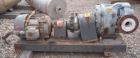 Used Stainless Steel Waukesha Rotary Positive Displacement Pump, model 55
