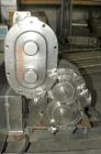 Used Stainless Steel Waukesha Vertical Rotary Positive Displacement Pump, Model 55