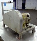 Used- Stainless Steel Waukesha Rotary Positive Displacement Pump, Model 60