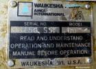 Used Stainless Steel Waukesha Rotary Positive Displacement Pump, Model 60