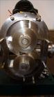 Used Stainless Steel Waukesha Rotary Positive Displacement Pump, Model 60