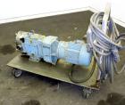 Used Stainless Steel Waukesha Rotary Positive Displacement Pump, Model 62