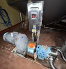 Used-Waukesha Stainless Steel Positive Displacement Pump, Model 130,
