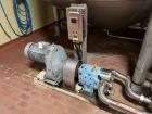 Used- Waukesha Stainless Steel Positive Displacement Pump, Model 130,