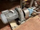 Used- Waukesha Stainless Steel Positive Displacement Pump, Model 130,