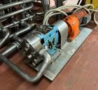 Used Waukesha Stainless Steel Positive Displacement Pump, Model 130