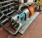 Used-Waukesha Stainless Steel Positive Displacement Pump, Model 130