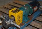 Used- Stainless Steel Zenith Series 9000 Gear Pump, Model 6180906001,