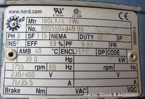 Used Carbon Steel Moyno 2000 G1 Progressing Cavity Pump, Model 4H115G1 CDF-X XAX