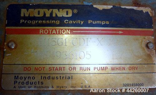 Used Carbon Steel Moyno 2000 G1 Progressing Cavity Pump, Model 4H115G1 CDF-X XAX