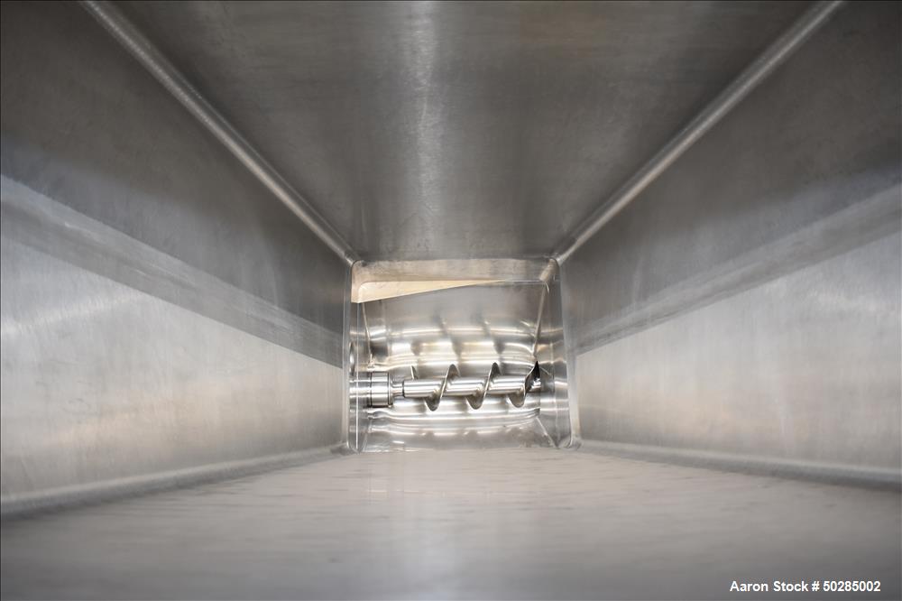Used Moyno Systems Stainless Steel Pump with Loading Bin.