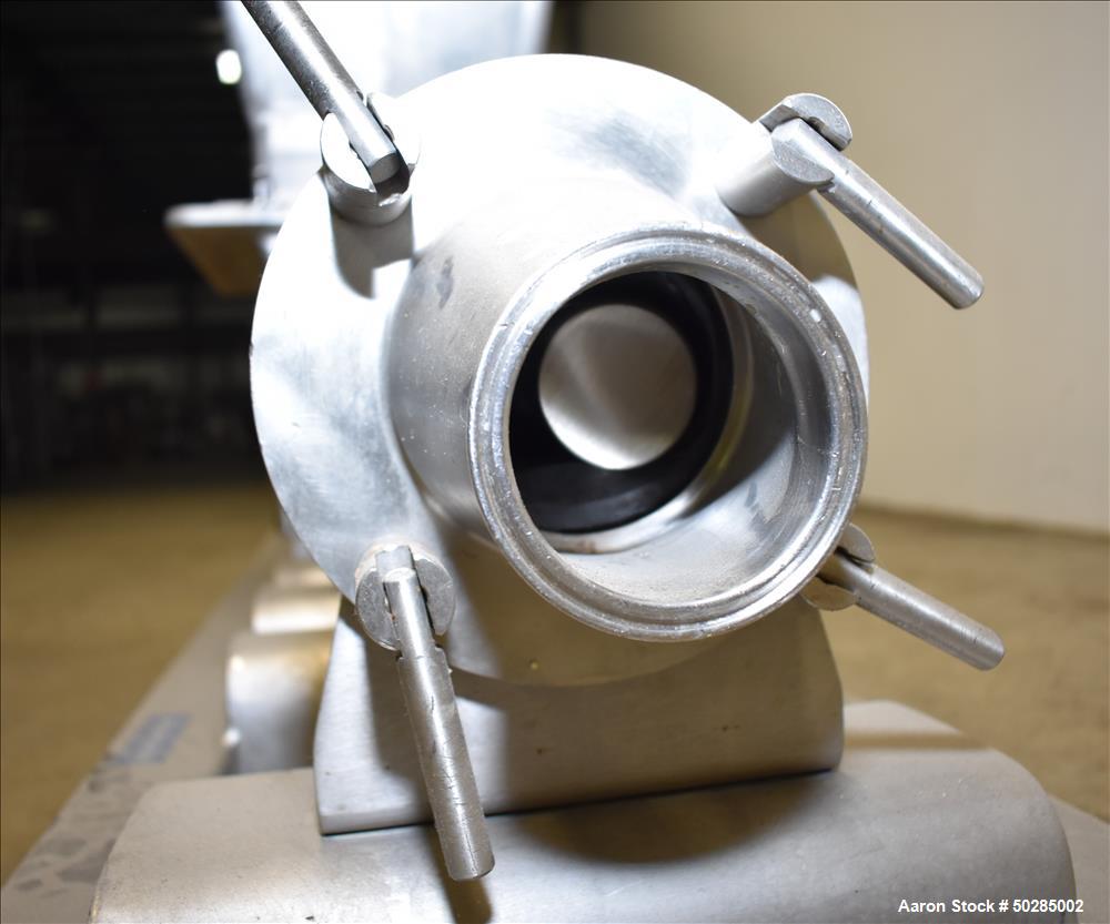 Used Moyno Systems Stainless Steel Pump with Loading Bin.