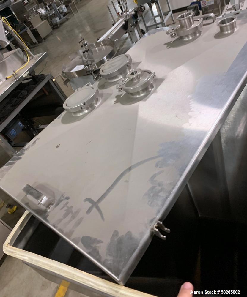 Used Moyno Systems Stainless Steel Pump with Loading Bin.