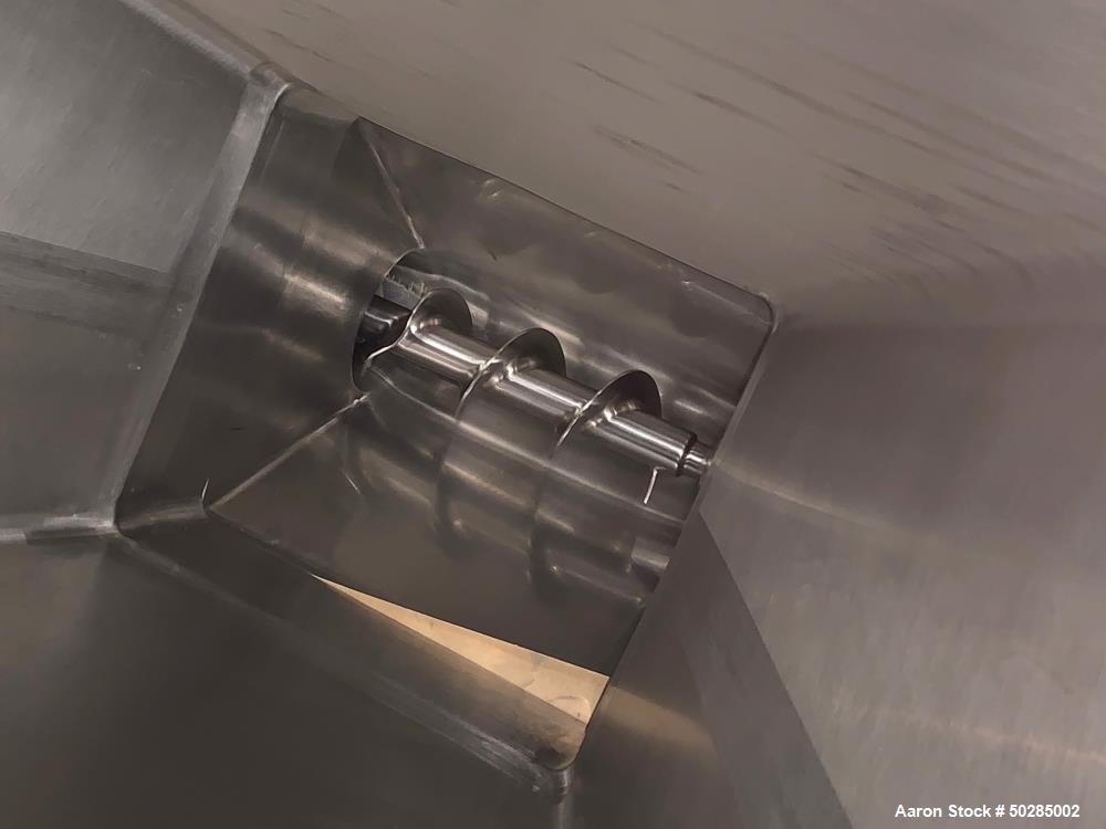 Used Moyno Systems Stainless Steel Pump with Loading Bin.