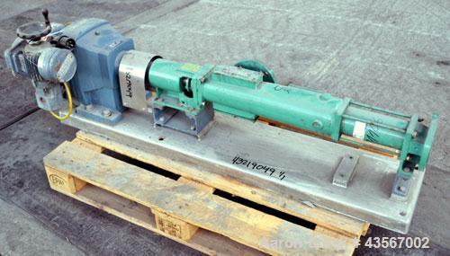 Used Netzsch Progressive Cavity Pump, Type 2NE15A