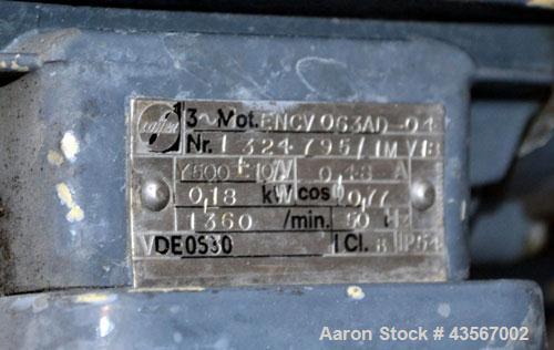 Used Netzsch Progressive Cavity Pump, Type 2NE15A