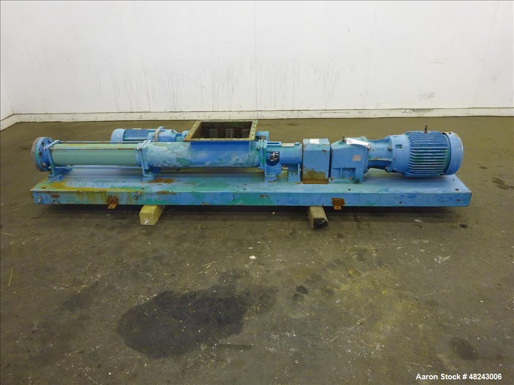 Used Netzsch NESP Series Progressive Cavity Pump, Model 2NESP60A.