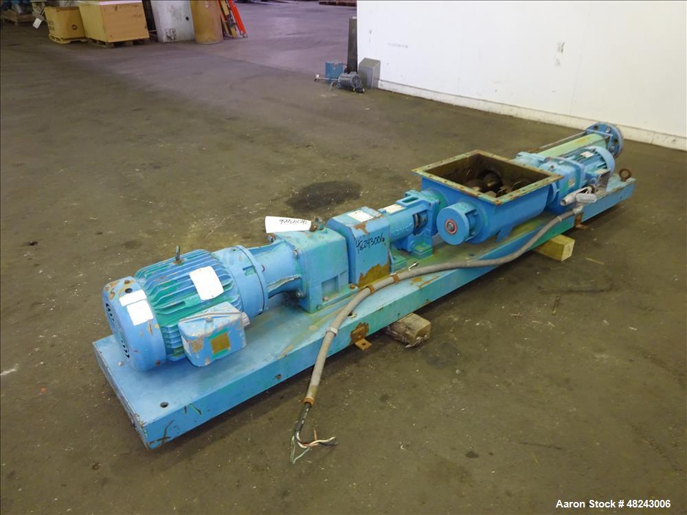 Used Netzsch NESP Series Progressive Cavity Pump, Model 2NESP60A.