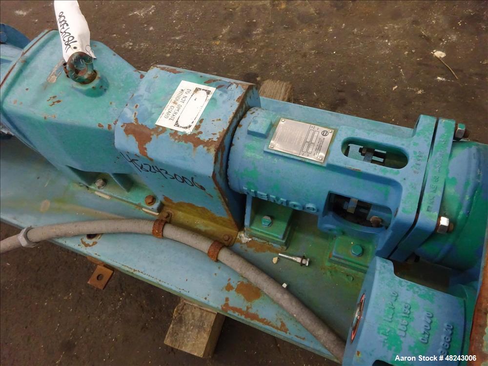 Used Netzsch NESP Series Progressive Cavity Pump, Model 2NESP60A.