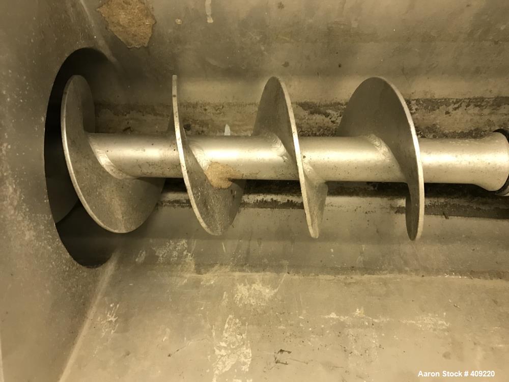 Used Netzsch Progressive Cavity Pump, Model NM063BO02S12B, 316 Stainless Steel.