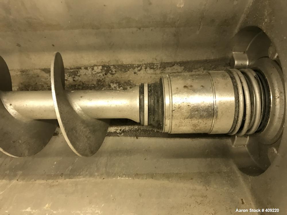 Used Netzsch Progressive Cavity Pump, Model NM063BO02S12B, 316 Stainless Steel.