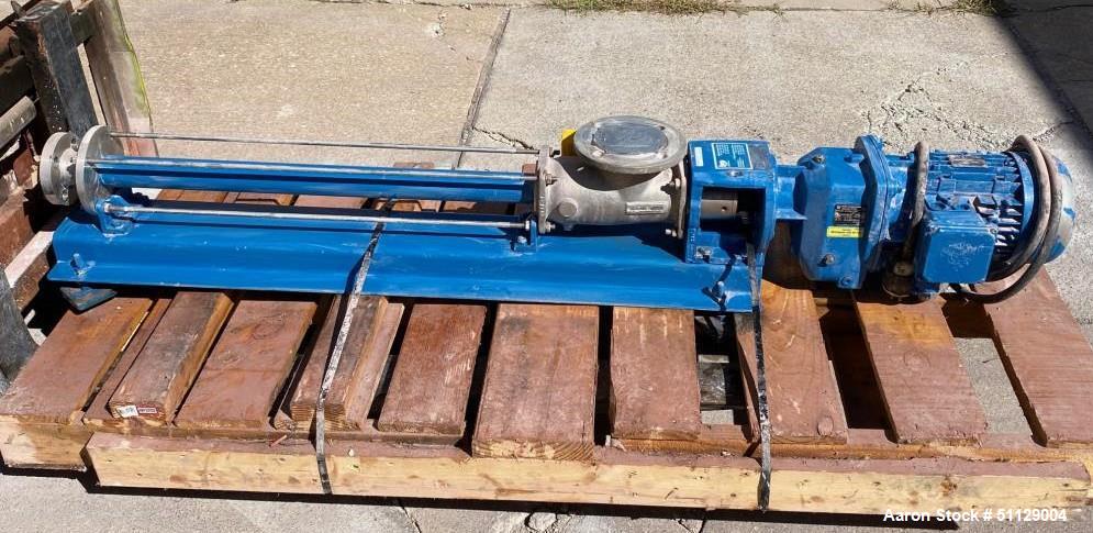 Used Seepex Pump. Type BN -05-48, 3 HP drive.