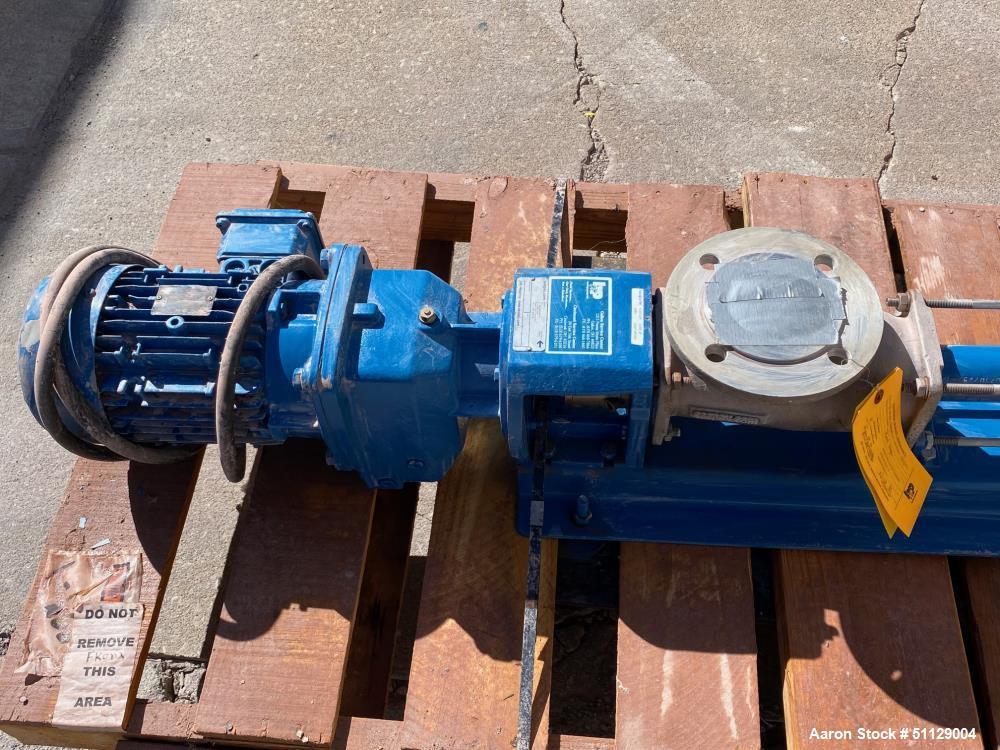 Used Seepex Pump. Type BN -05-48, 3 HP drive.