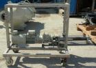 Used- Hansa Processing Cavity Pump, 316 Stainless Steel. (.75) Liter per minute. 3