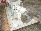 Used Moyno 2 Stage Processing Cavity Pump, Model 2G0GS2/SSQ, Trim AAA. 36 gallons per revolution at 160 psi. Open throat design with feed screw. 5 1/2