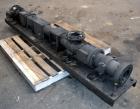 Used Moyno 1000 Single Stage Progressing Cavity Pump, Model A1GCDQSAA. Approximate 22 gallons per 100 revolutions, 50 gallons per minute. 316 Stainless steel suction chamber, standard packing, chrome...