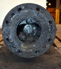 Used Moyno 1000 Single Stage Progressing Cavity Pump, Model A1GCDQSAA. Approximate 22 gallons per 100 revolutions, 50 gallons per minute. 316 Stainless steel suction chamber, standard packing, chrome...