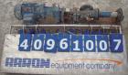 Used Moyno 1000 Processing Cavity Pump, Model B2CSSQ3AAA. 2 stage, 1.5 gallons per 100 revolutions. Stainless chamber, chrome plated rotor, Nitrile stator, trim AAA. 2'' inlet, 2'' discharge. Driven ...